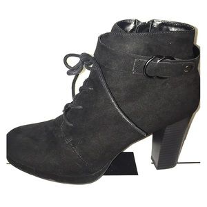 Lace up Heel Booties